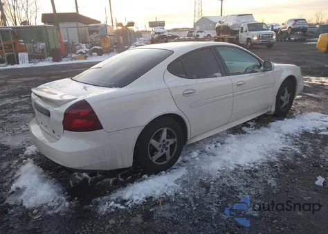 2004 Pontiac Grand Prix Gt2 из США, поврежденный, VIN 2G2WS522441151311